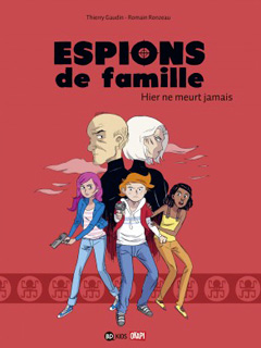 Couverture du tome 3 d'Espions de famille